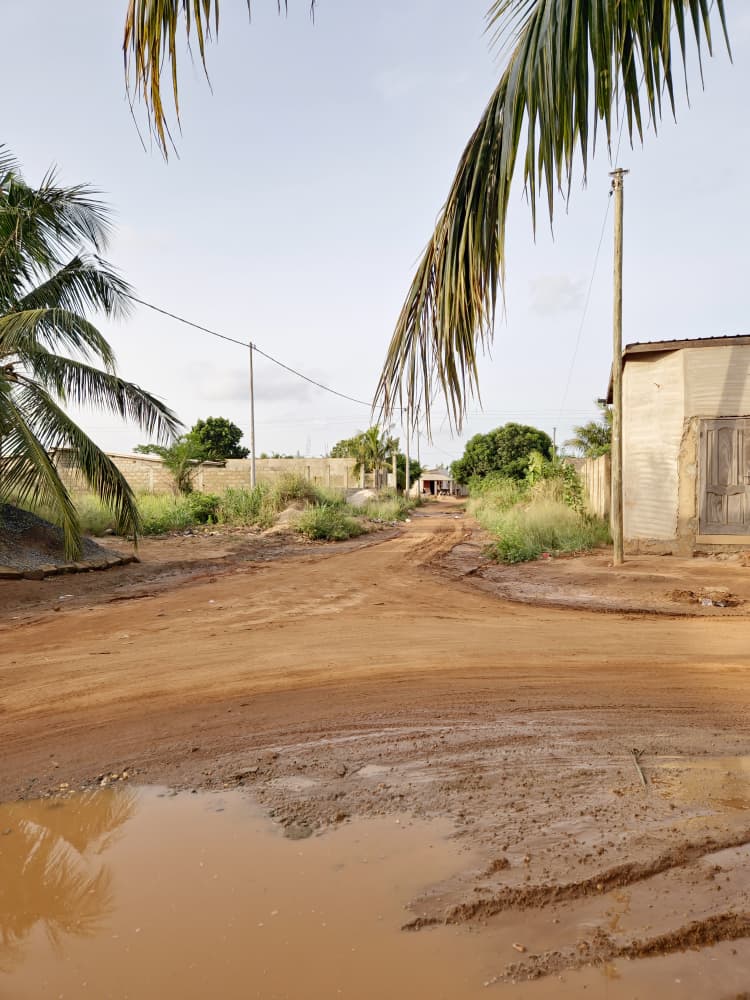 Demi-lot clôturé en vente à Legbassito Kognito – 8,5 millions FCFA