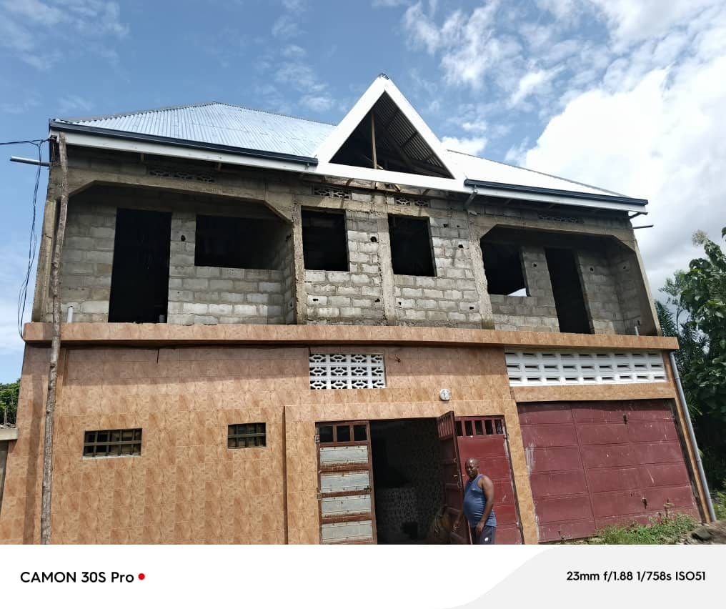 Villa duplex en vente à Kpalimé lycée de Kpodzi – 18 millions FCFA