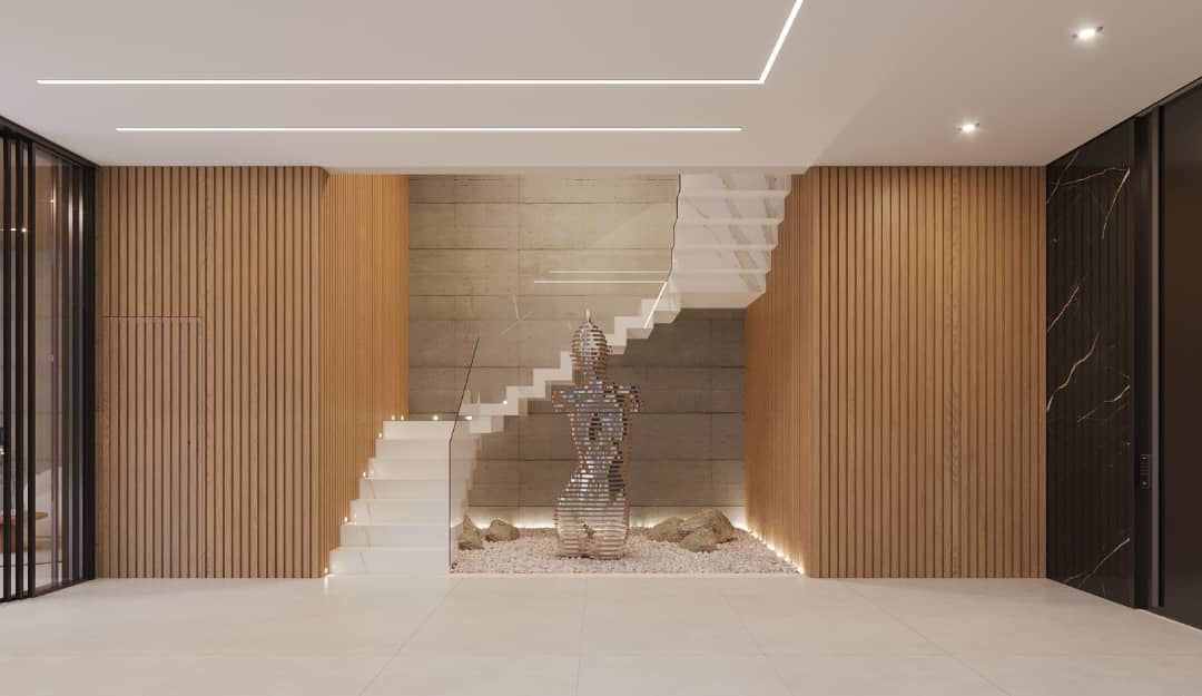 VILLA TRIPLEX AVEC PISCINE & ASCENSEUR À VENDRE À FOREVER – 600 m² | TITRE FONCIER