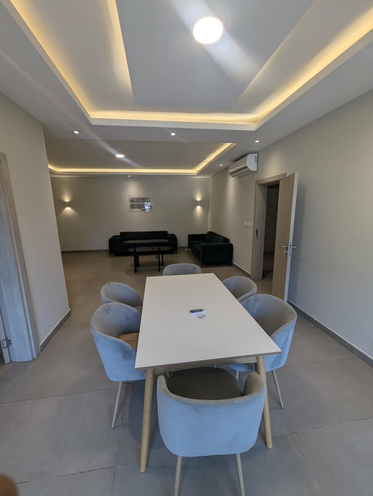 Appartement meublé 2 chambres à louer à Lomé Aéroport – 900 000 FCFA