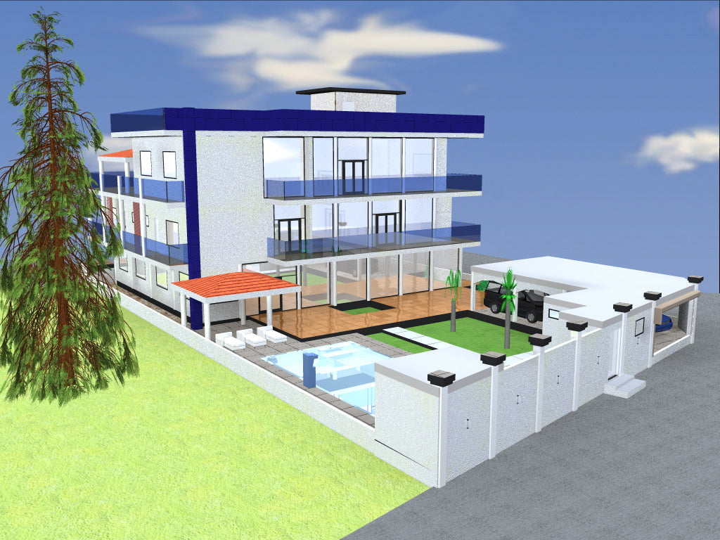 VILLA 10 PIÈCES À VENDRE À LOMÉ - BAGUIDA, CÔTÉ PLAGE