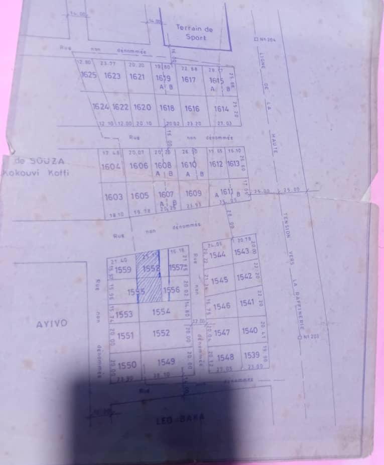 Terrain de 2 lots en vente à Kanyikopé – 80 millions FCFA