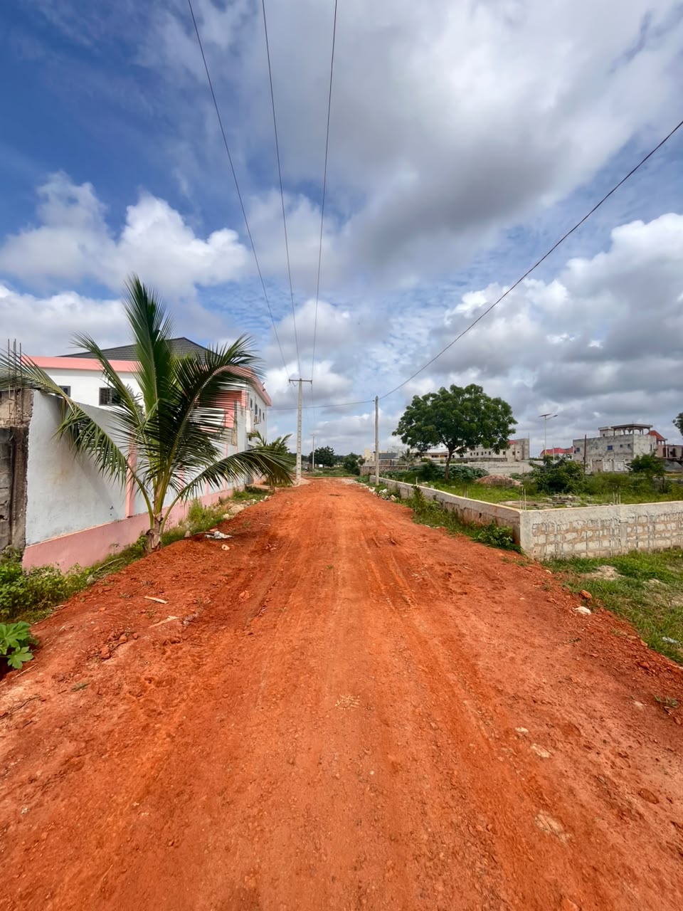 Terrain 1/4 de lot clôturé en vente à Agoè Nyivé – 12.000.000 FCFA