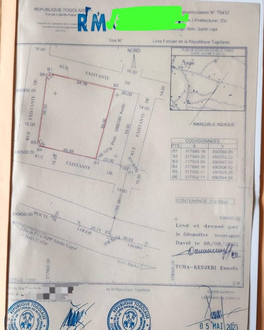 Terrain 2 lots en vente à Abobo – à partir de 4,5 millions FCFA