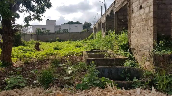 Terrain demi-lot à vendre à Agoè Legbassito – 18 000 000 FCFA