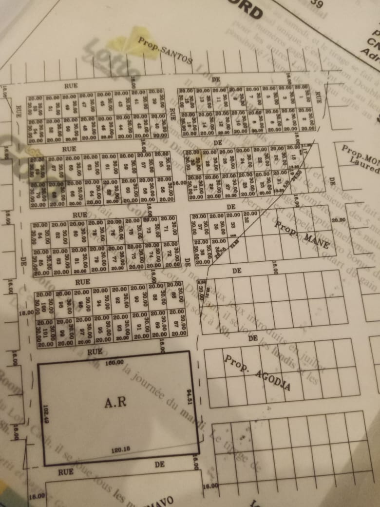 Terrain de 3 hectares en vente à Yopé Avedodja (Badja) – 6.700.000 FCFA / hectare