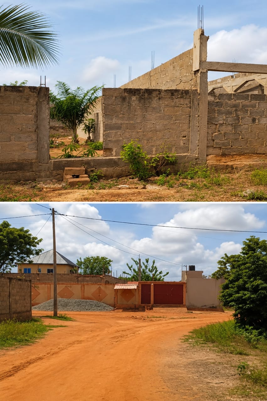 Terrain de 300 m² en vente à Akato demé Yopougon – 10 millions FCFA