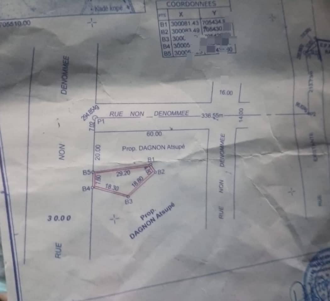Maison en vente à Davié Odef – 10 millions FCFA