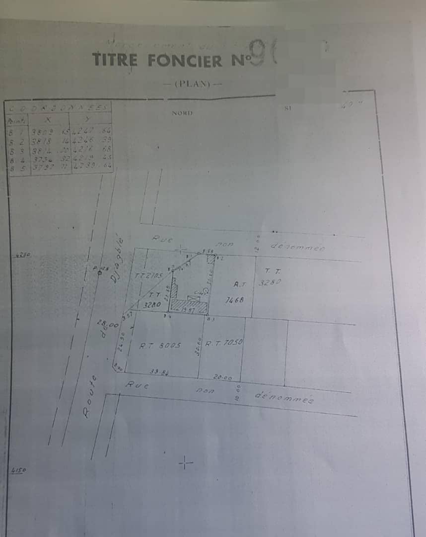 Terrain 1 lot en vente proche du goudron à Nukafu – 100 millions FCFA
