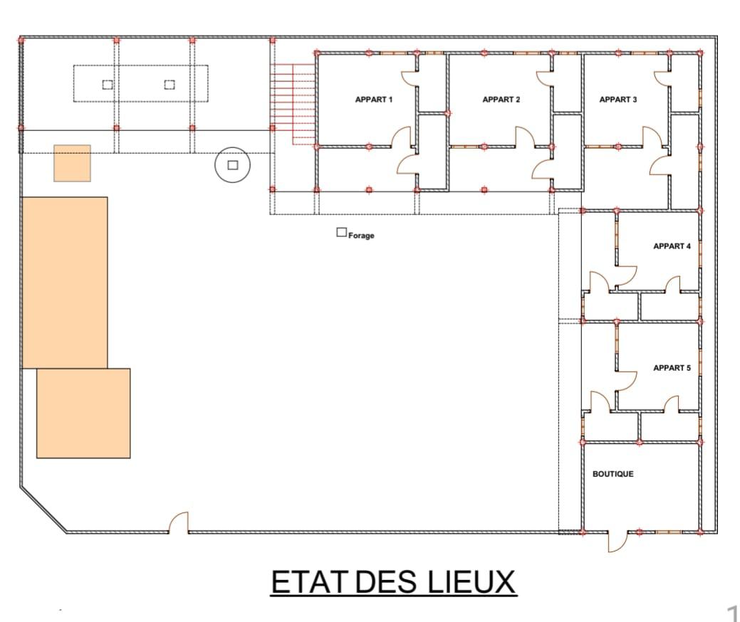 Maison 4 chambres en vente à Zanguera – 45 millions FCFA