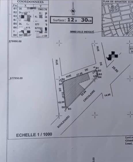 Immeuble à vendre à Nyékonakpoè – 800 Millions FCFA