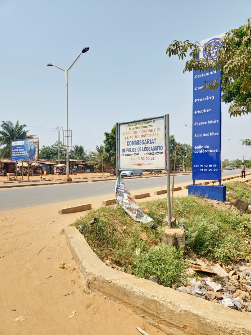 1/4 de lot de 150 m² en vente à Légbassito – 7 millions FCFA