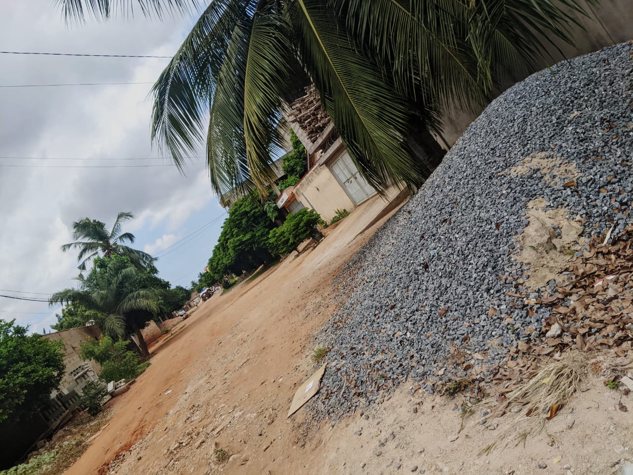 Demi-lot de terrain en vente à Adidogomé Sagbado École Franco Arabe – 12,500,000 FCFA