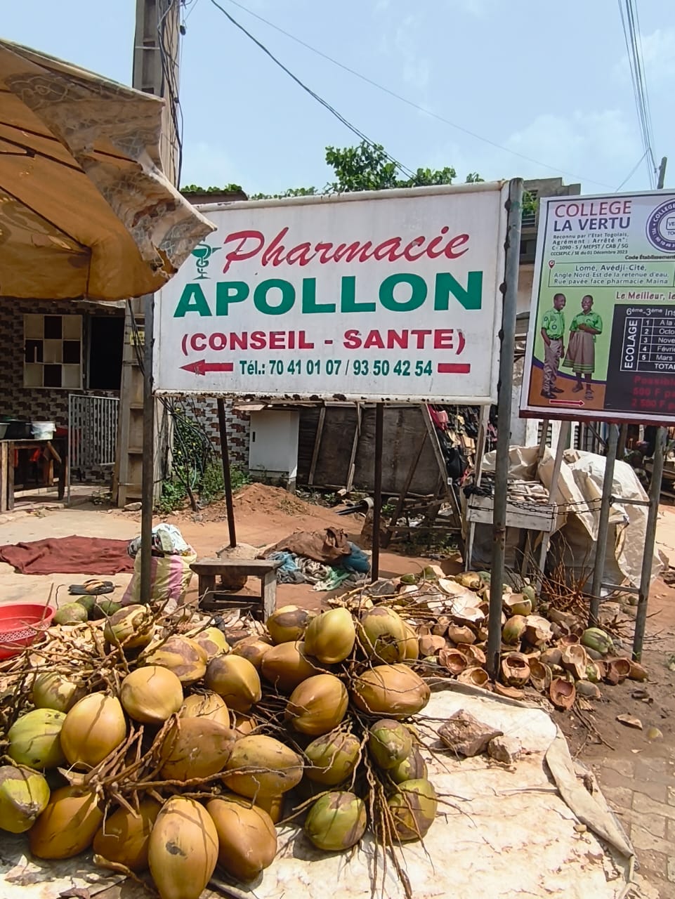 Terrain 1 lot en vente à Avedji Coconote – 55 000 000 FCFA