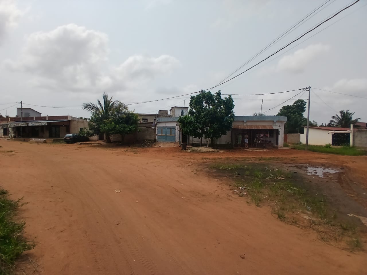 Terrain de 900 m² en vente en angle de rue à Amadahomé - Nanegbe – 16 millions FCFA