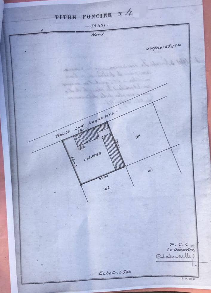 Terrain à vendre à Ahanoukopé – 120 Millions FCFA