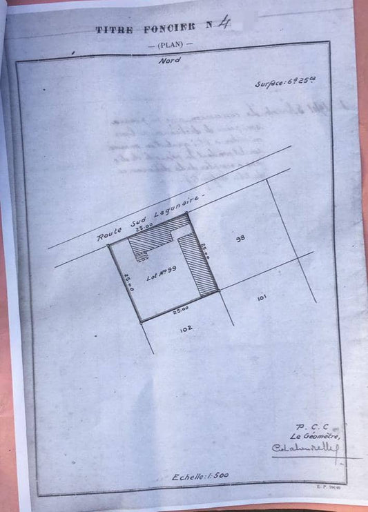 Terrain à vendre à Ahanoukopé – 120 Millions FCFA