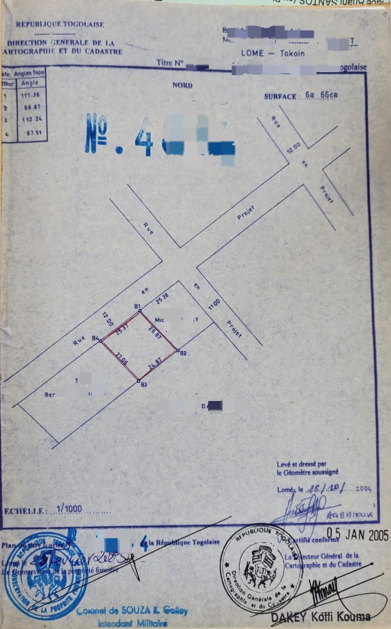 Maison à vendre à Tokoin – 90 Millions FCFA