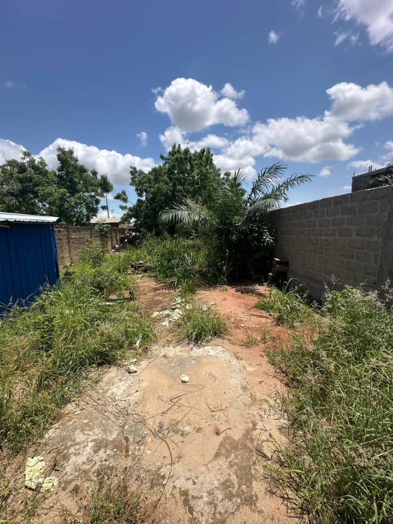 Terrain d'un demi-lot clôturé en vente à Sanguera IPG – 15 millions FCFA