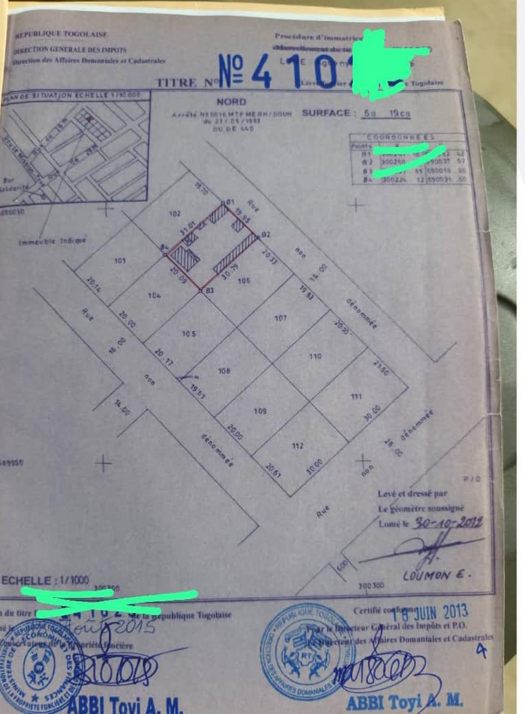 Maison 2 chambres en vente à Agoè Demakpoè – 28 millions FCFA