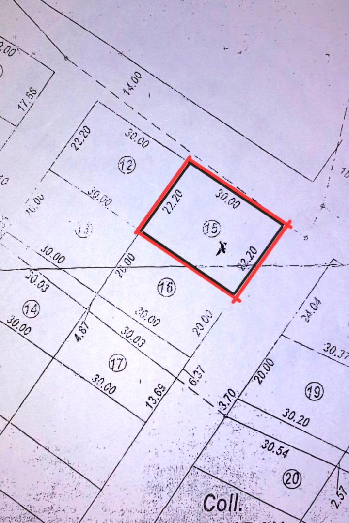 Terrain 1 lot en vente à Agoè Legbassito Madjikpéto – 20 millions FCFA