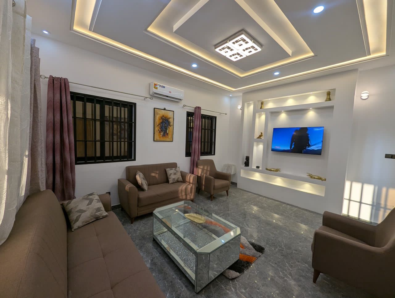 Appartement meublé 2 chambres à louer à Lomé Aéroport – 900 000 FCFA