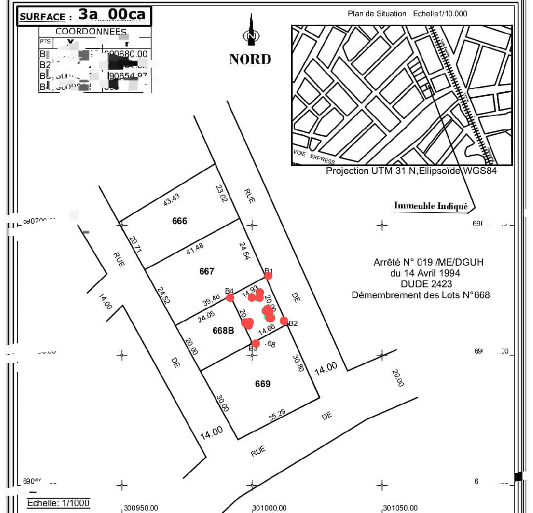Demi-lot de 300 m² en vente à Agoè Demakpoè – 15 millions FCFA