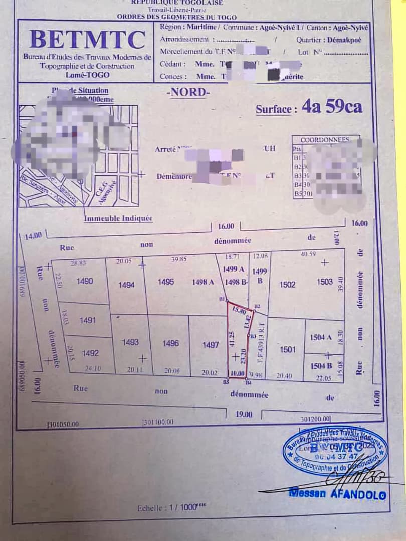Villa 3 chambres en vente à Agoè Assiyéyé – 32 millions FCFA