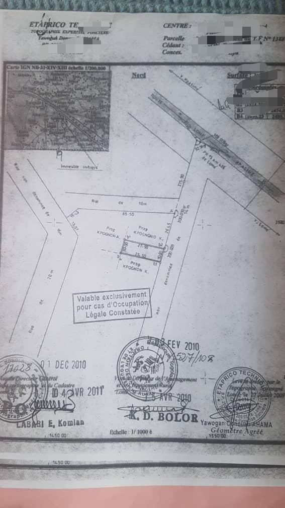 Terrain à vendre à Atilamonou – 14.5 Millions FCFA