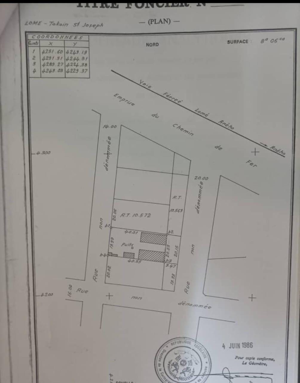 Terrain de 750 m² en vente à Nukafu – 110 millions FCFA