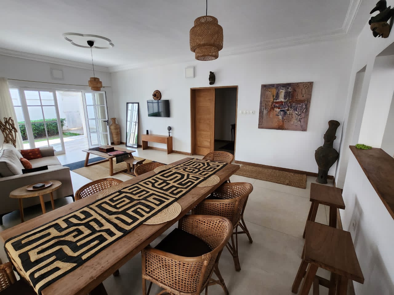 Appartement meublé 2 chambres à louer à Baguida – 350 000 FCFA