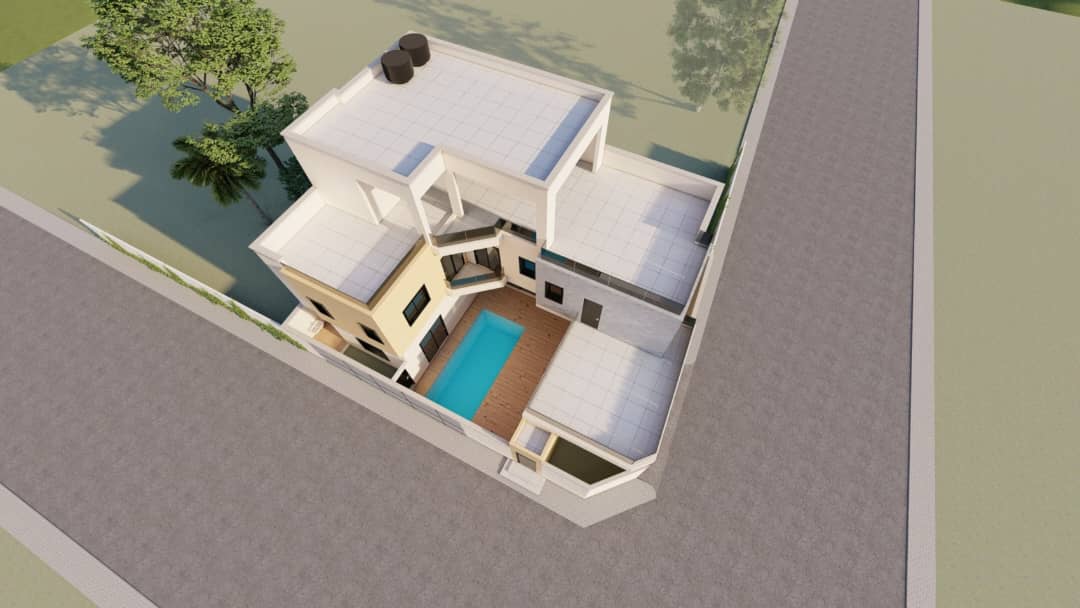 Villa duplex 5 chambres en vente à Agoè Anomé – 170 millions FCFA