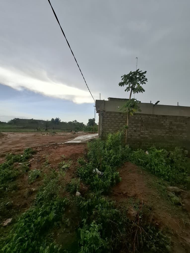 Terrain de 300 m² en vente à Aképé Péage sur la déviation – 6,5 millions FCFA