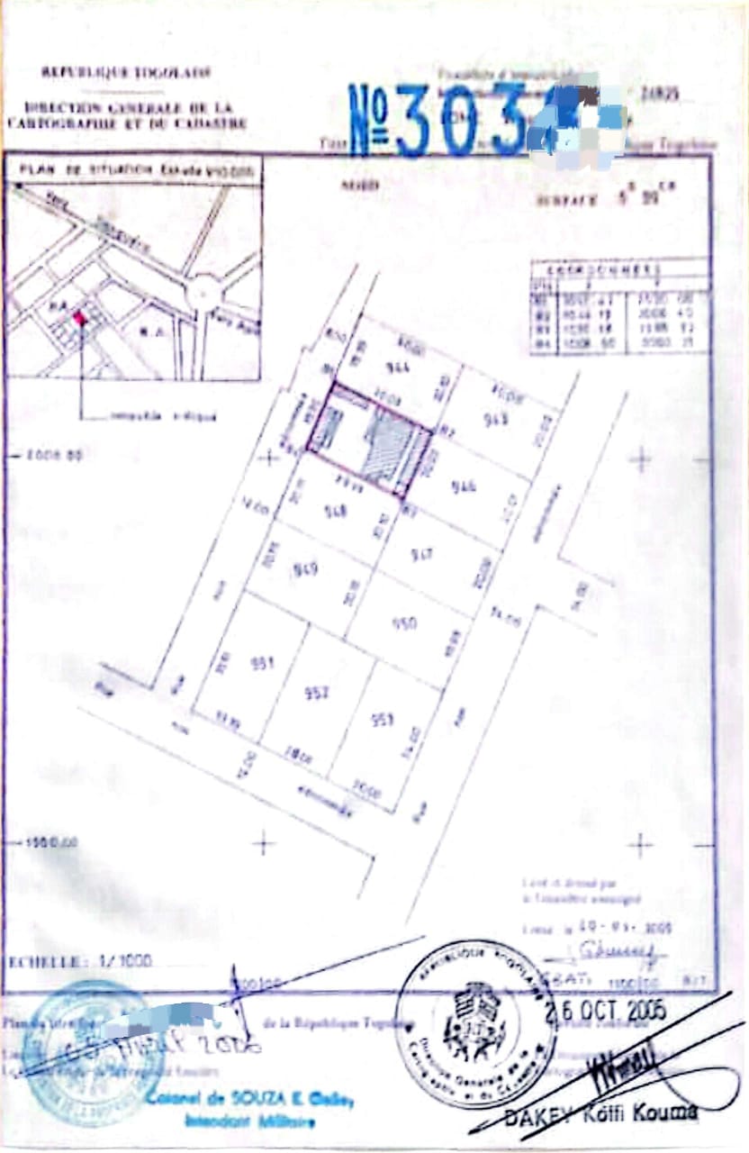Maison à vendre à Agoè – 40 Millions FCFA