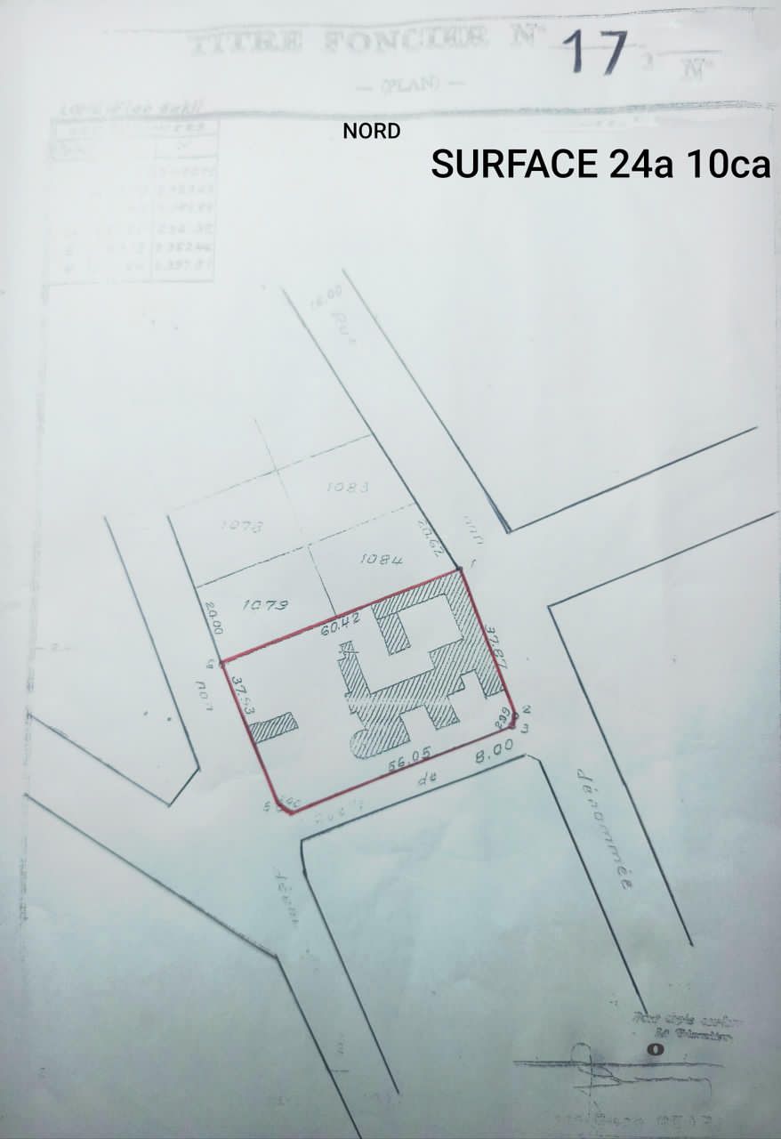 Terrain de 4 lots collés en vente à Djidjolé – 90 millions FCFA le lot