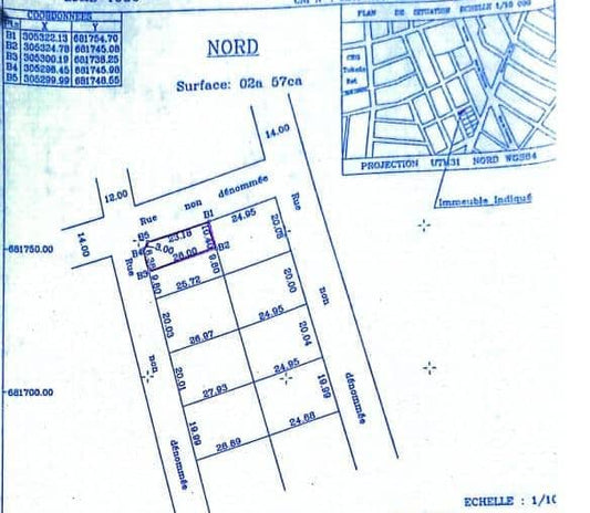 Terrain en vente à Hountigomé Somayaf – 20 millions FCFA