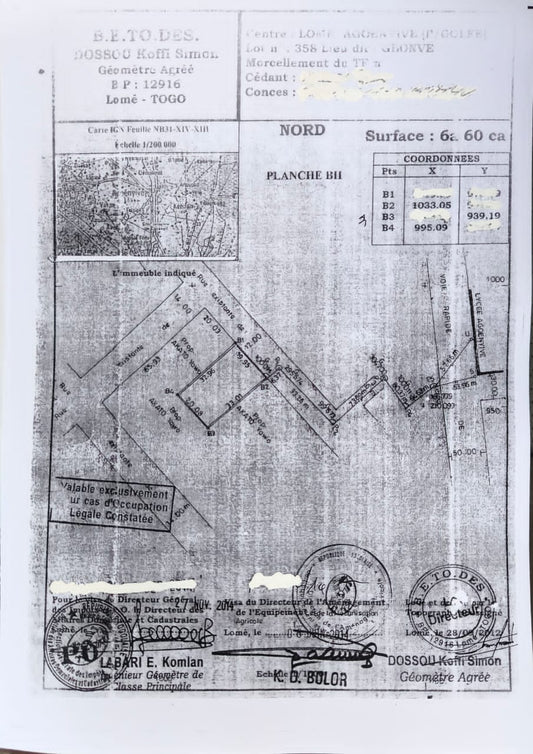 Maison à vendre sur ½ lot à Agoè 2 Lions – 35 millions FCFA