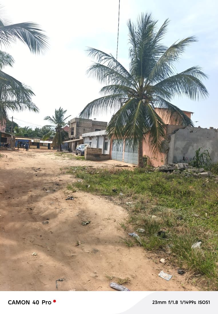 Terrain 1 lot en vente à Adidogomé Sagbado, 50m du goudron – 28 millions FCFA