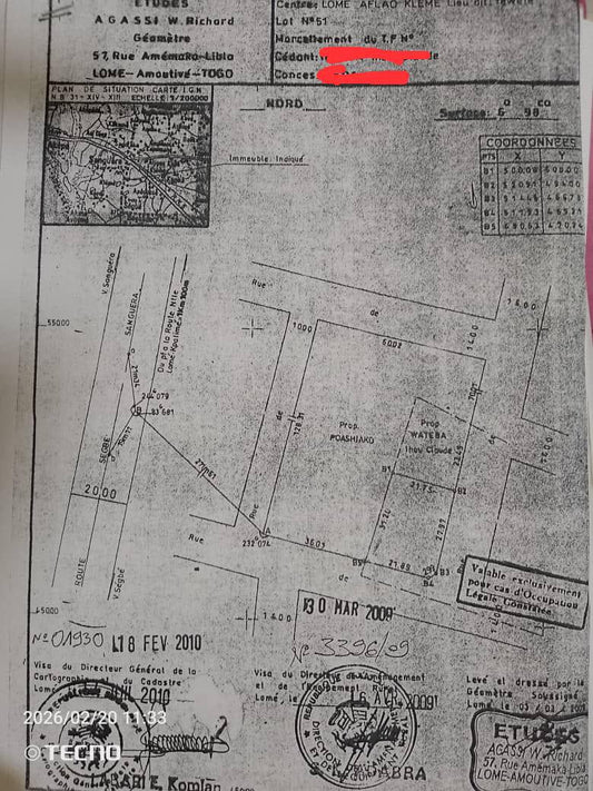 Maison 4 chambres en vente à Zanguera – 45 millions FCFA