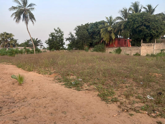 Terrain de 1050 m² en vente à Agbodrafo vers l’Hotel de King Messah – 16 millions FCFA