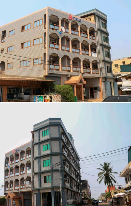 Immeuble commercial et résidentiel à vendre à Bè Kpéhénou en bordure de goudron – 500 millions FCFA