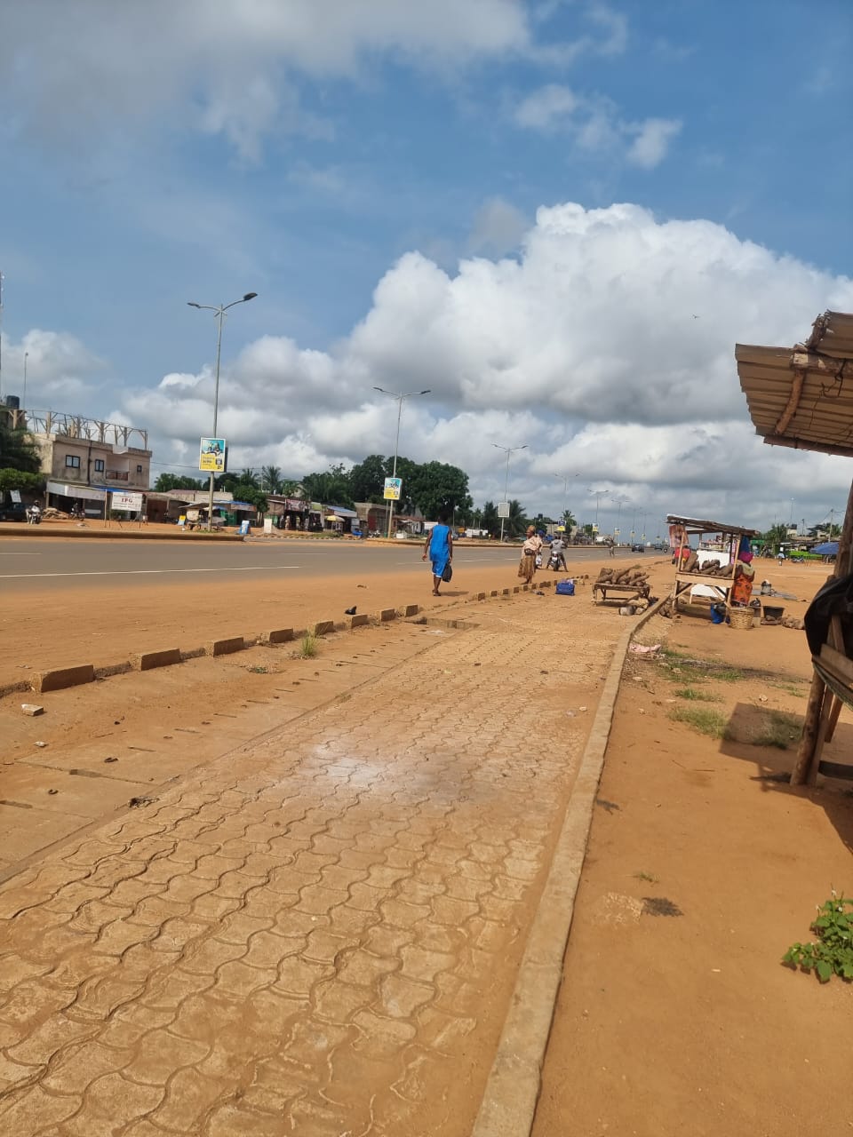 Terrain de 207 m² en vente en bord du goudron à Zanguéra Marché – 35.000.000 FCFA