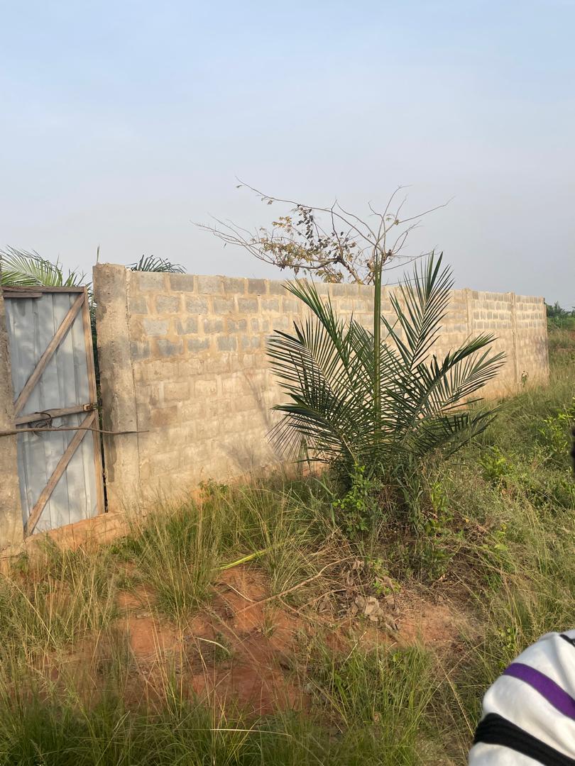 Terrain de 1681 m² en vente en angle de rue à Kpala – 13 millions FCFA le lot