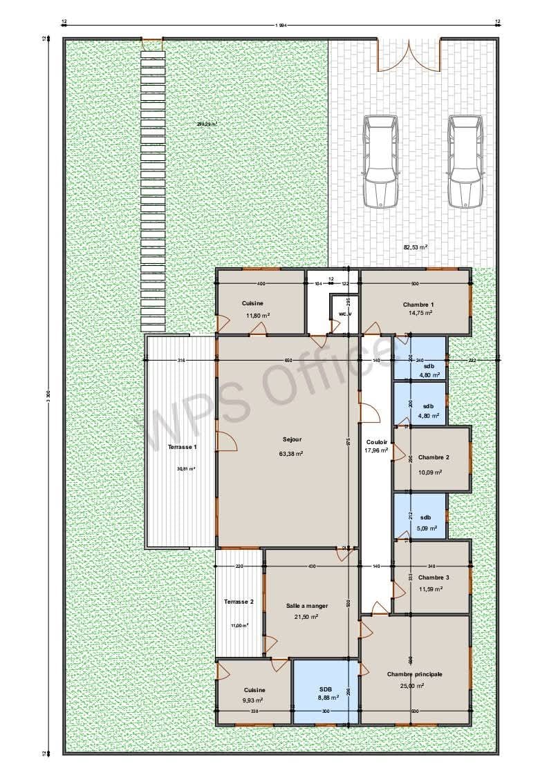 Villa R+1 moderne sur 1 lot en vente à Agoè Legbassito – 60 millions FCFA