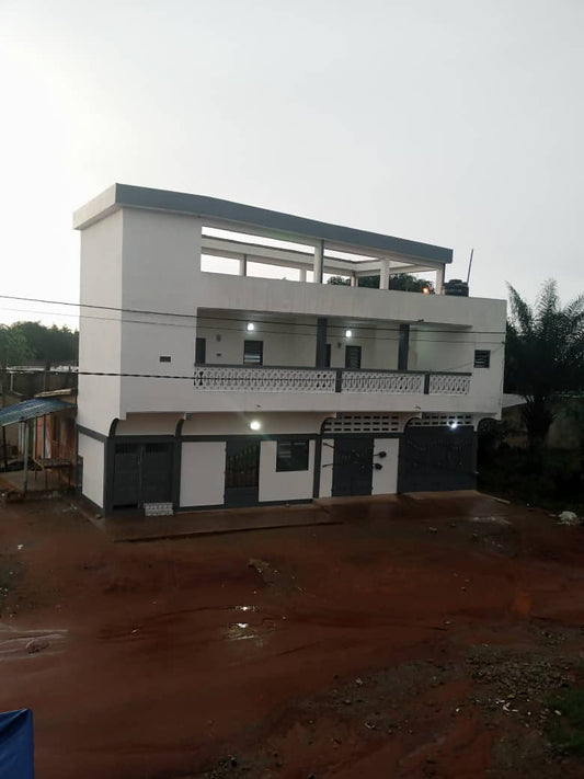 IMMEUBLE R+1 À VENDRE À ADETIKOPÉ KLADJÉMÉ – 5 PIÈCES – ANGLE RUE – 25 MILLIONS