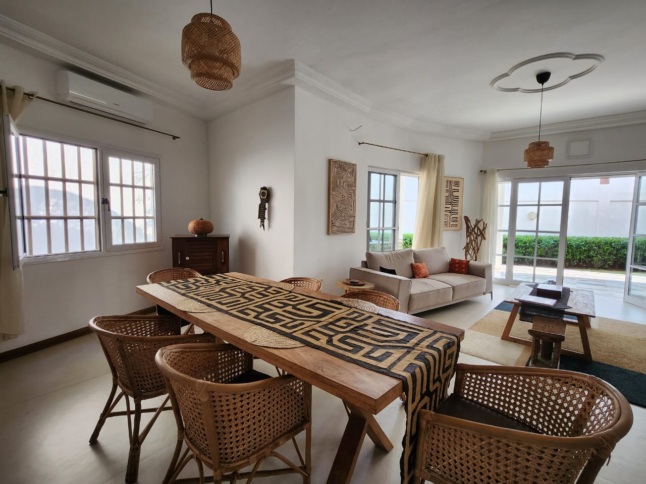 Appartement meublé 2 chambres à louer à Baguida – 350 000 FCFA