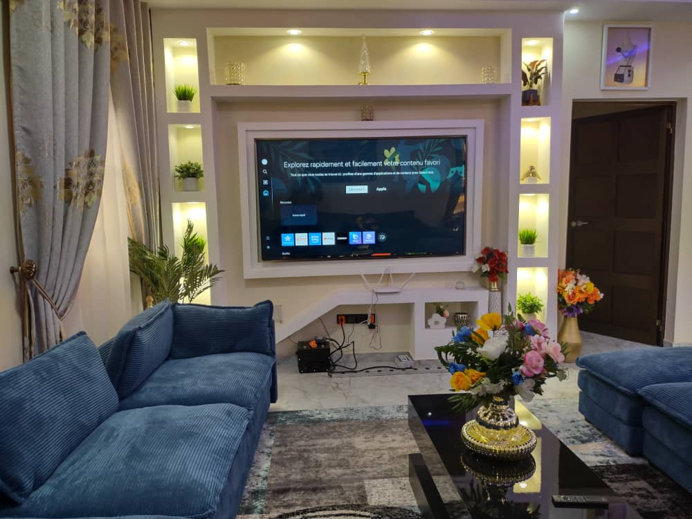 Appartement meublé de haut standing 3 chambres à louer à Adidogomé Atigagome Sanol – 550 000 FCFA/mois