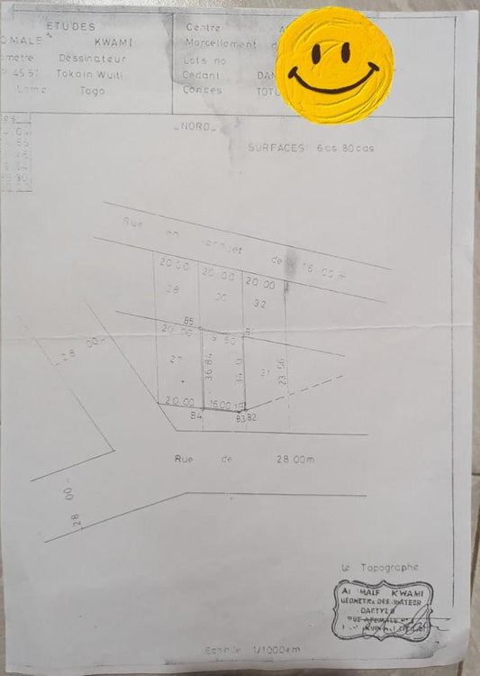 Terrain à vendre à Avédji – 90 Millions FCFA