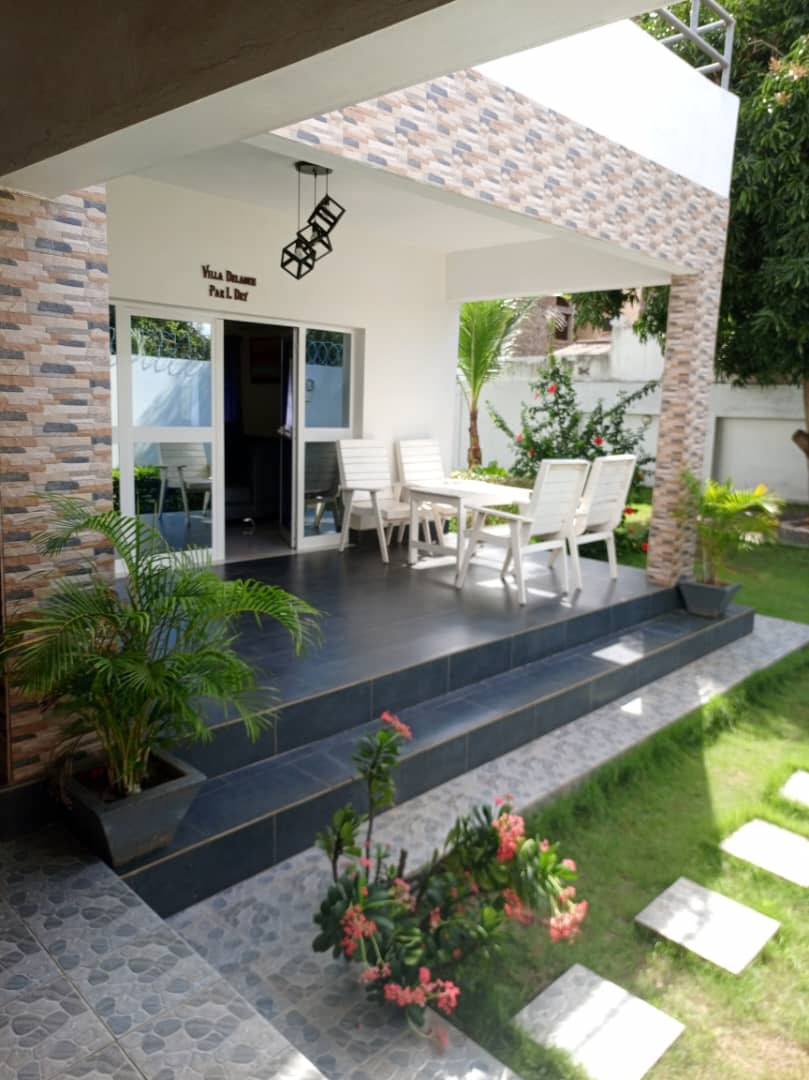 Villa meublée 3 chambres à louer à Adidogomé Wonyome – 600 000 FCFA