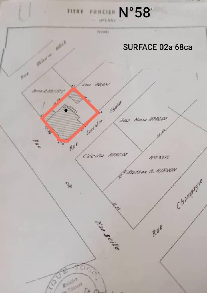 Terrain de 268 m² en vente à Assigamé – 170 millions FCFA
